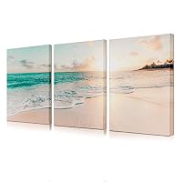 Amazon.co.jp: アートパネル 夕日の 海 絵画 特大 ポスタービーチ